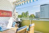 Großzügige 4-Zimmer-Wohnung mit Loggia und Garagenplatz