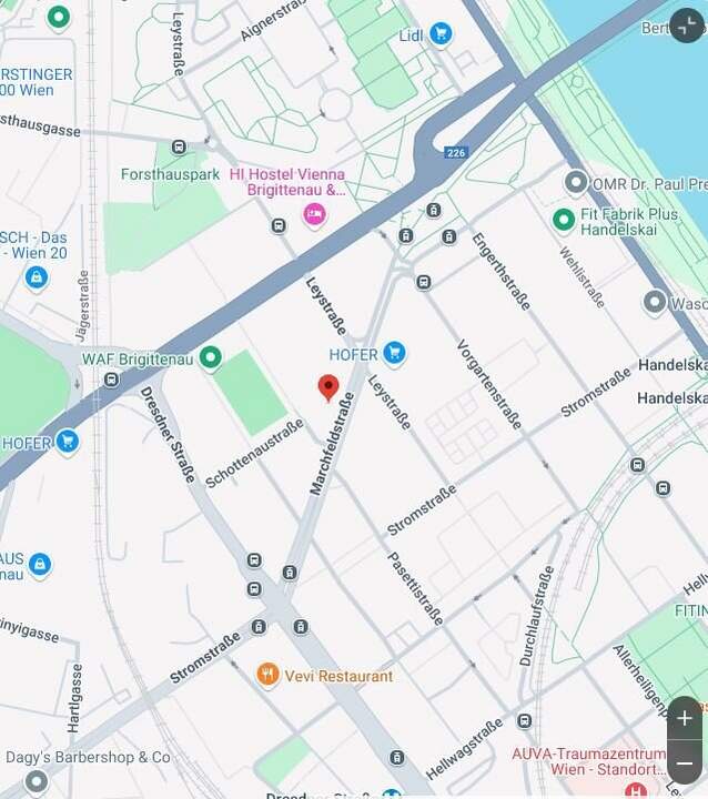 Lagerfläche in der Marchfeldstraße 1200 Wien!