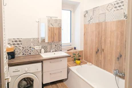 Vorgarten: Gemütliche Balkonwohnung + Idealer Grundriss + Sonniges Wohnzimmer + Teilbar auf 2-3 Zimmer, Wohnung-kauf, 330.000,€, 1200 Wien 20., Brigittenau