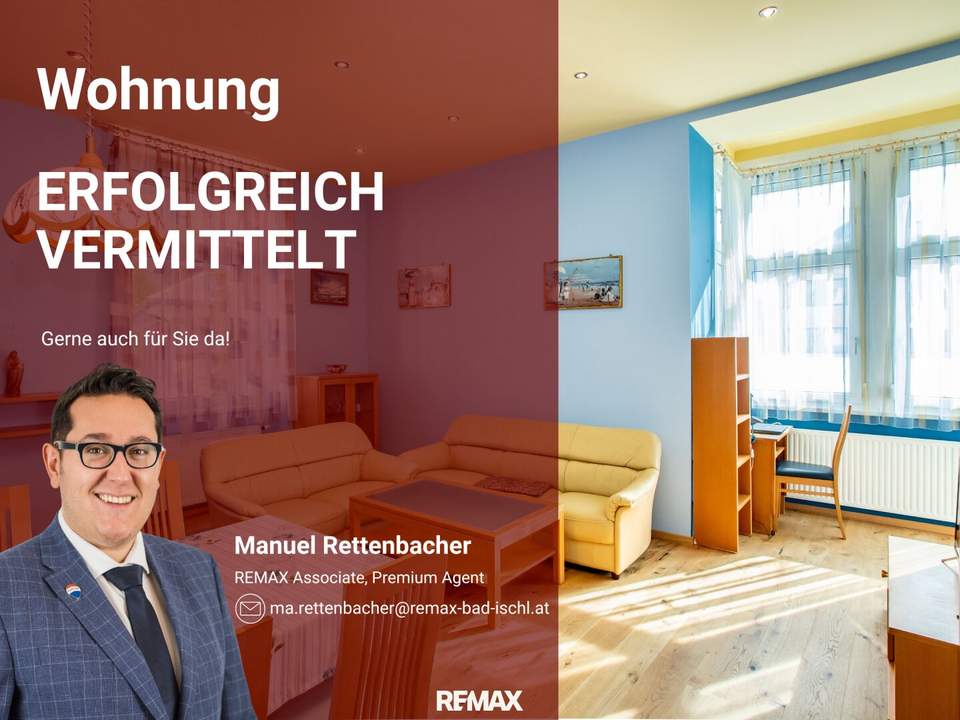V E R K A U F T ! Mitten in Bad Ischl zuhause – urbanes Wohnen mit privatem Freiraum