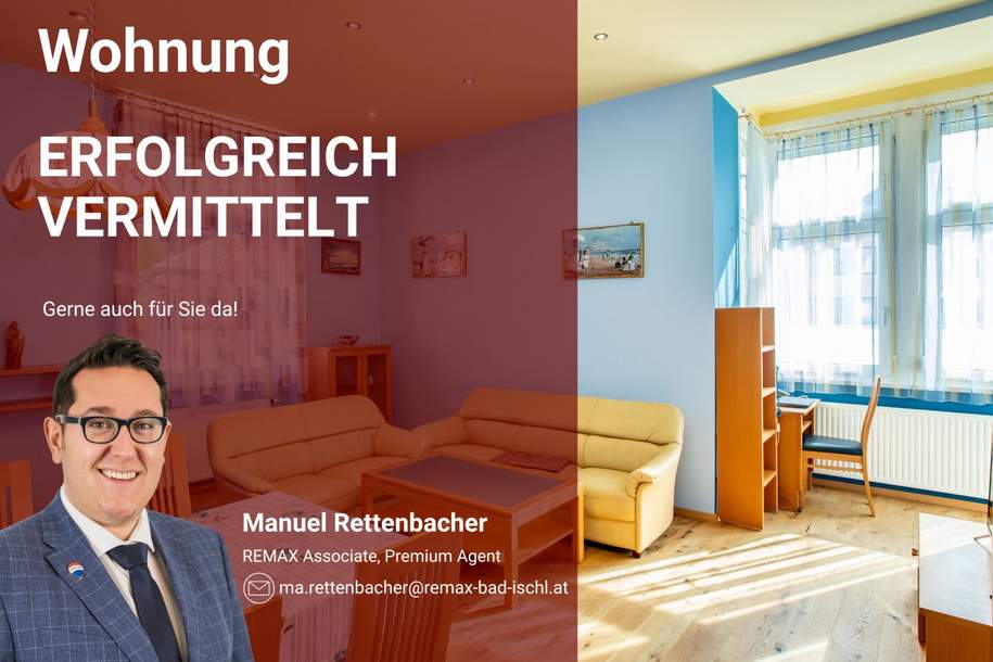 V E R K A U F T ! Mitten in Bad Ischl zuhause – urbanes Wohnen mit privatem Freiraum, Wohnung-kauf, 4820 Gmunden