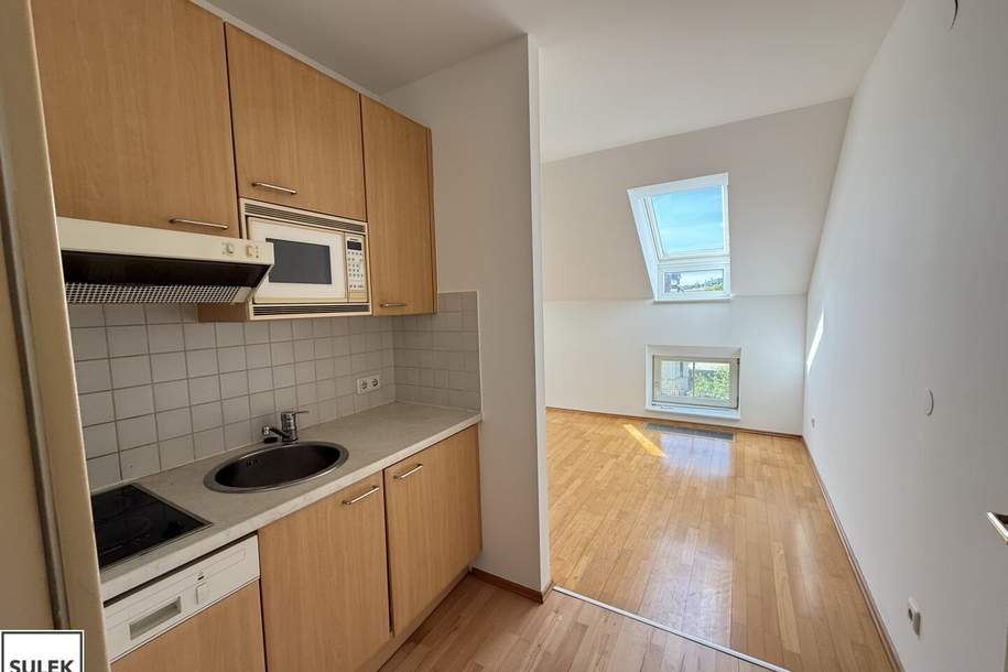 Charmante 2-Zimmer Dachgeschosswohnung im 13. Bezirk mit U4-Anbindung, Wohnung-miete, 785,34,€, 1130 Wien 13., Hietzing