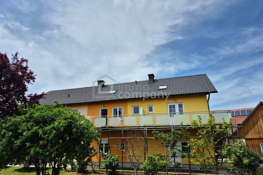 Wohnhaus mit 4 Wohneinheiten + 440 m² Nebengebäude + 1,92 ha Grund – außergewöhnliches Anwesen mit vielen Möglichkeiten!, Haus-kauf, 549.000,€, 8484 Südoststeiermark