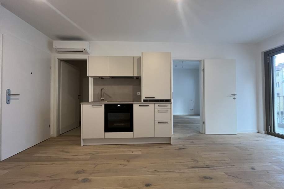 ERSTBEZUG! URBANE 2-ZIMMER-WOHNUNG MIT SÜDBALKON, Wohnung-miete, 995,60,€, 1170 Wien 17., Hernals