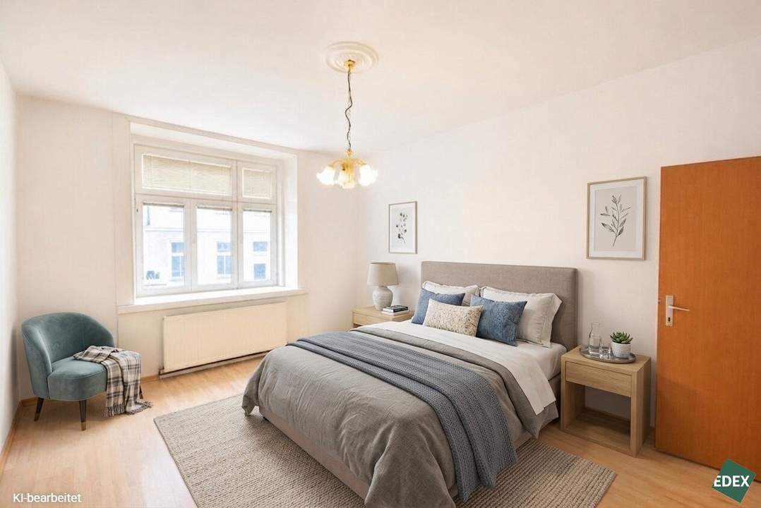 3-Zimmer Altbauwohnung mit Sanierungspotenzial in beliebter Wohnlage in Favoriten