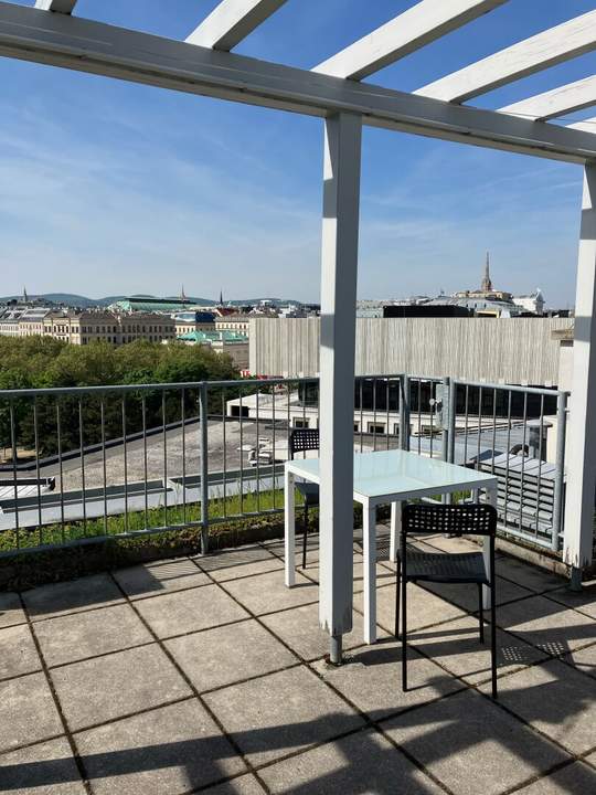 1040! LIVING in the CITY mit KARLSKIRCHENAUSSICHT! Schöne 3-Zimmer Wohnung mit Gemeinschaftsterrasse!