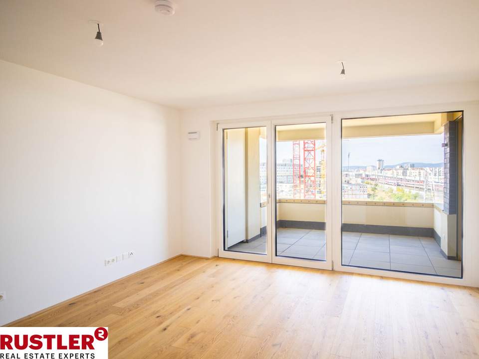 Blick in die Grünzone - 2 Zimmer Erstbezug