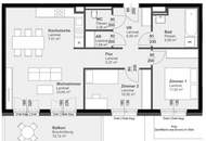 2 MONATE MIETFREI I Top-Angebot | 3-Zimmer-Wohnung mit Balkon