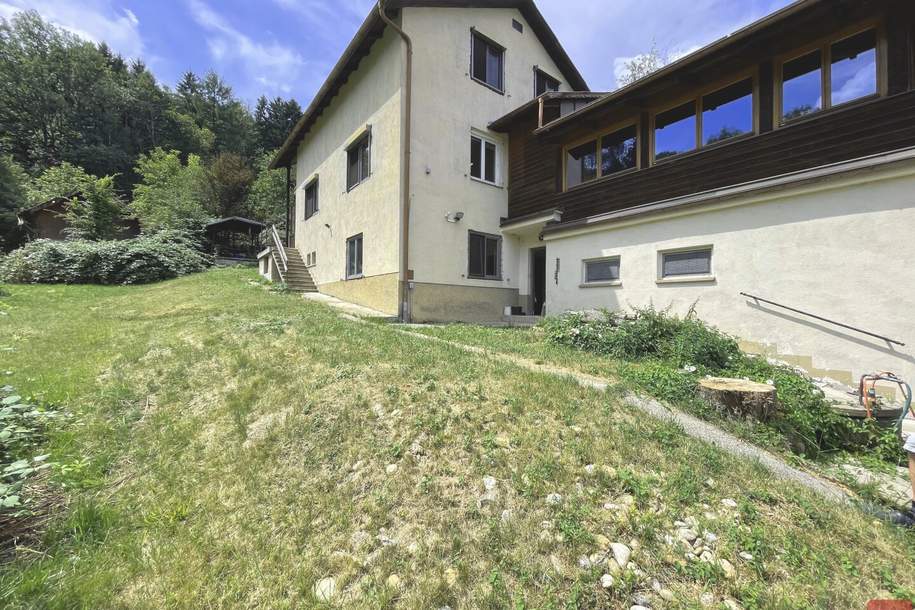 Potential zur individuellen Gestaltung!- Haus mit Garten, Waldstück und Option des Zukaufes des Nachbargrundstückes, Haus-kauf, 450.000,€, 3400 Tulln