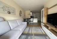 Moderne, möblierte 2-Zimmer-Mietwohnung mit XL-Loggia in Uni-Nähe in Klagenfurt