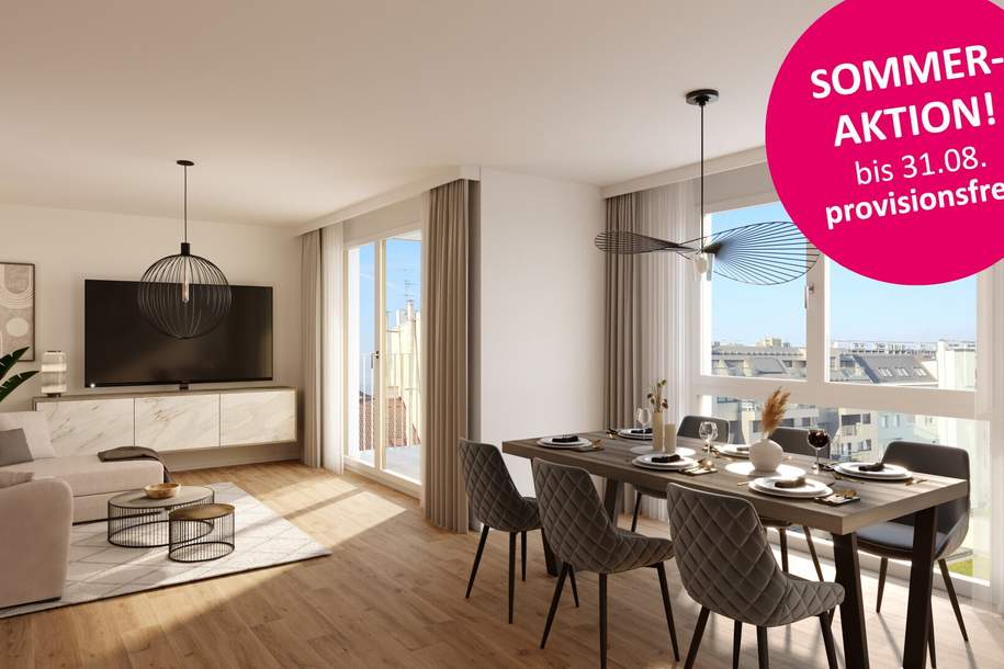 Bezugsfertig und sofort beziehbar: Nachhaltig, modern, effizient – Erleben Sie das einzigartige Wohnkonzept von Maja., Wohnung-kauf, 318.990,€, 1100 Wien 10., Favoriten
