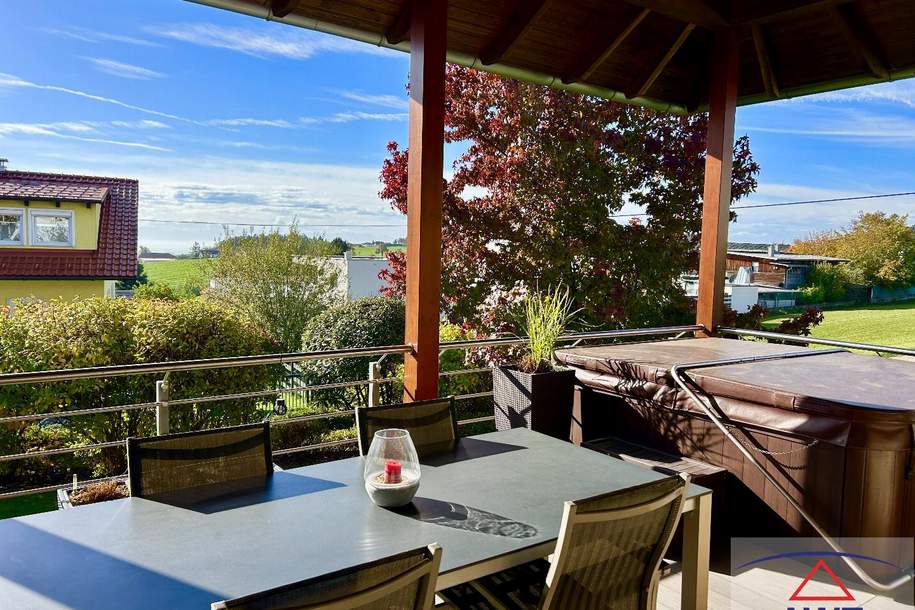 Toplage: Traumhafter Bungalow mit Keller über den Dächern von Linz!, Haus-kauf, 1.100.000,€, 4203 Urfahr-Umgebung