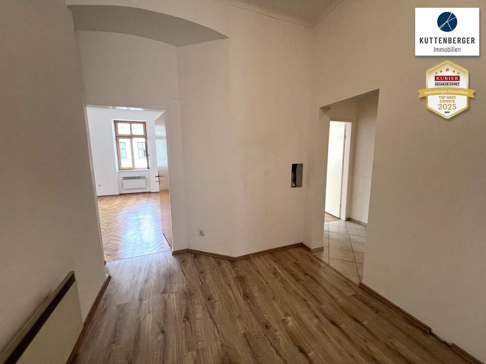 Gepflegte 2,5 Zimmer im Altbau - Nähe Aumannplatz