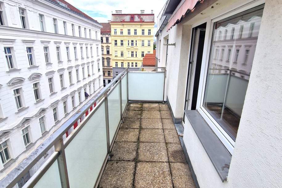 Preisreduziert! Citywohnung mit sonniger Terrasse in einem der gefragtesten Szeneviertel Wiens – stilvolles Zuhause oder wertbeständiges Anlageobjekt, Wohnung-kauf, 299.000,€, 1070 Wien 7., Neubau