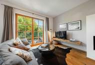 Exklusive Gartenwohnung - Wohngenuss mit Bergblick