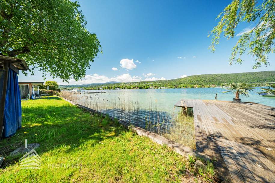 Exklusives Badeparadies am Wörthersee: Ihr Privates Refugium mit Seezugang und Waldidylle, Grund und Boden-kauf, 4.900.000,€, 9220 Villach Land