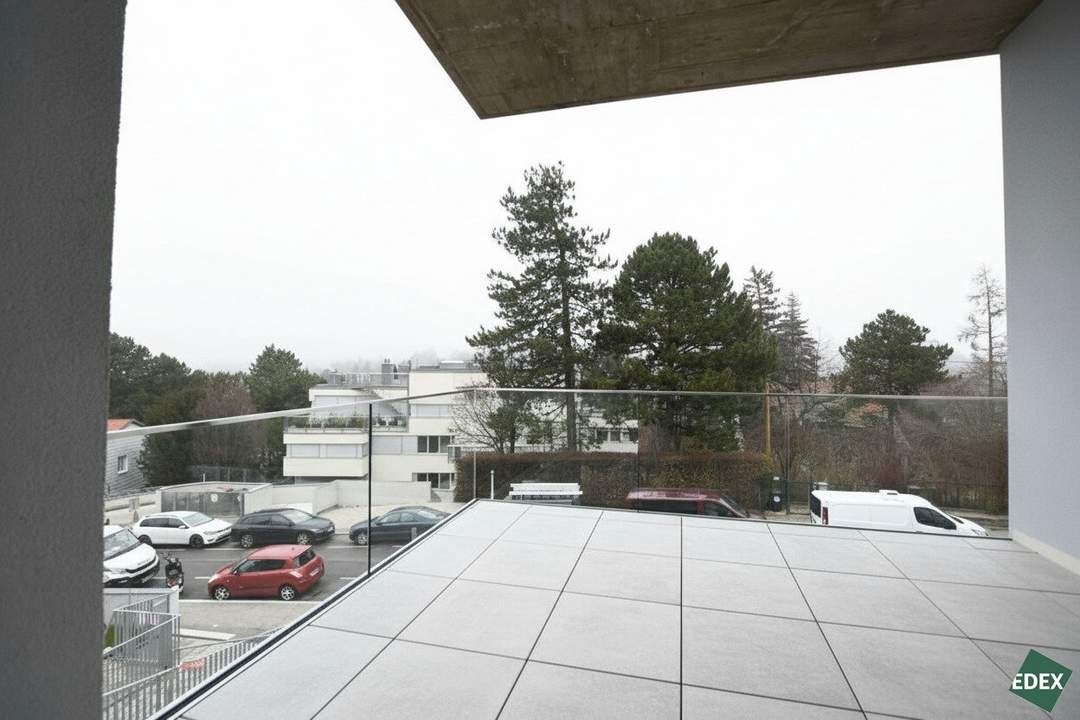 Terrassenwohnung: Schöner 3-Zimmer-Erstbezug in 1190 Wien