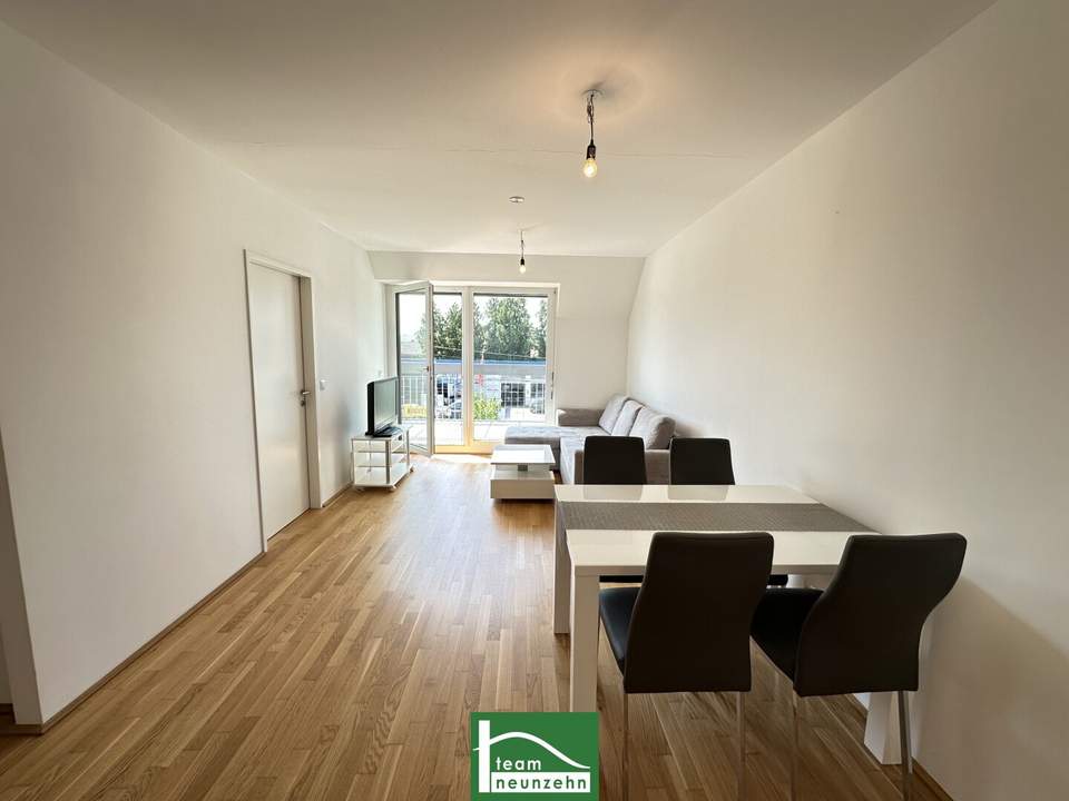 Sonnige Wohnung direkt bei der Alten Donau und nahe Kagran U1! Traumhafte Terrasse mit Skyline-Blick - Baurechtsgrund