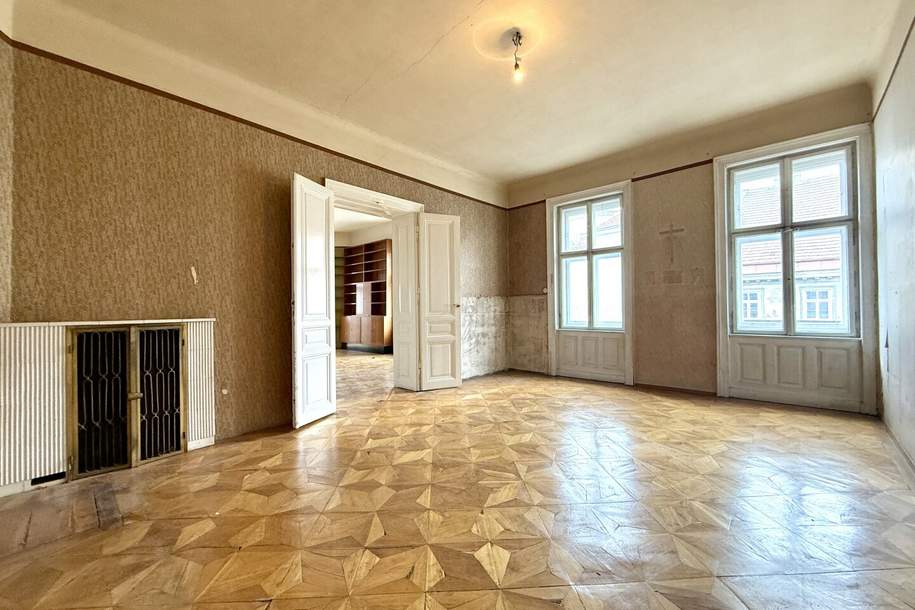 Exklusives Altbaujuwel mit 170 m² – Historischer Charme trifft auf individuelles Gestaltungspotenzial, Wohnung-kauf, 1.090.000,€, 1030 Wien 3., Landstraße