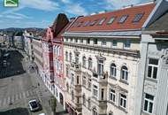 Freundliche DG-Wohnung in Sechshaus - 5 Gehminuten zu U4 und U6! Schlafzimmer in Hofruhelage!