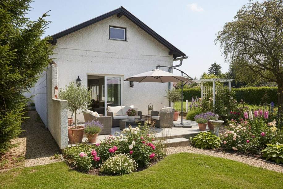 Bad Vöslau! Sanierungsbedürftiger entkernter Bungalow zum Kauf mit großem Garten!, Haus-kauf, 399.000,€, 2540 Baden