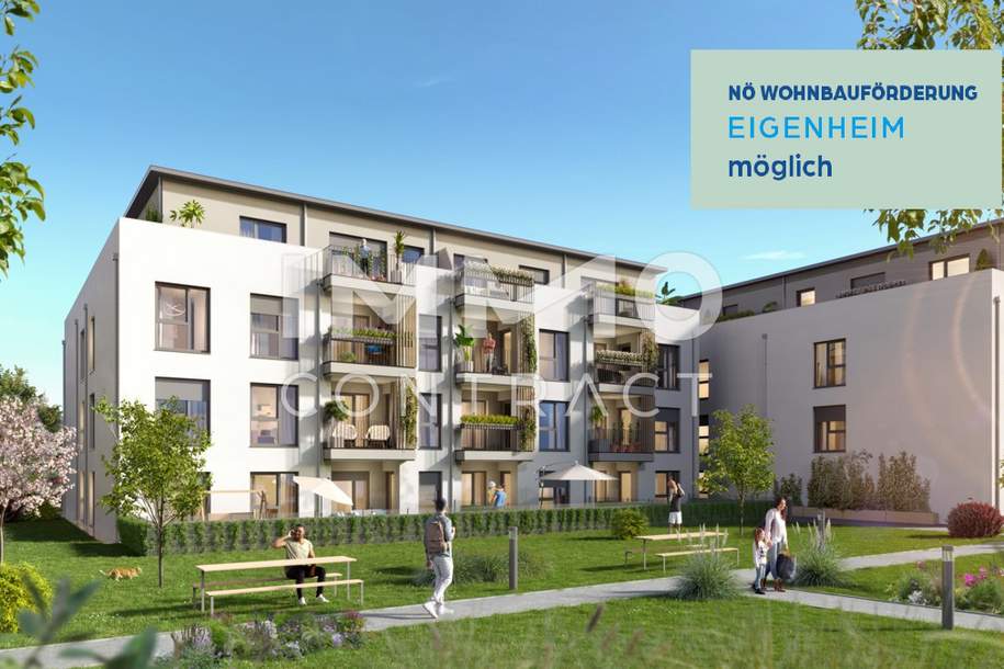 Ideal für Jungfamilie! Erstbezug!, Wohnung-kauf, 234.000,€, 3200 Sankt Pölten(Land)
