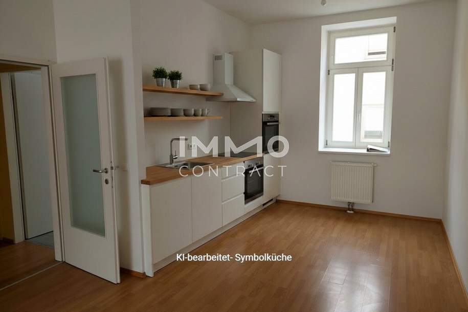 Altbauflair-3-Raum-Wohnung mit Terrasse im Zentrum von Amstetten, Förderung möglich, Wohnung-miete, 1.000,33,€, 3300 Amstetten