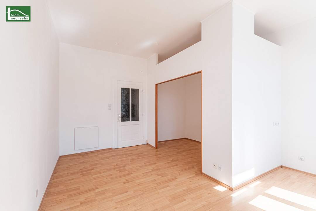 Hofseitiges Altbau-Juwel mit Bad und WC, Lift und bester Anbindung beim Bahnhof Meidling