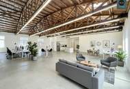 Loft in der Brotfabrik Wien mit toller Raumhöhe & riesiger Terrasse! Stellplatz verfügbar!