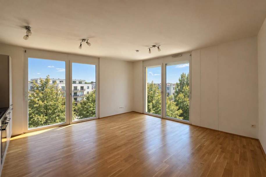 Q11: NEUBAUWOHNUNG mit Kühlung // AB DEZEMBER // 3.OG, Wohnung-miete, 1.125,52,€, 1110 Wien 11., Simmering