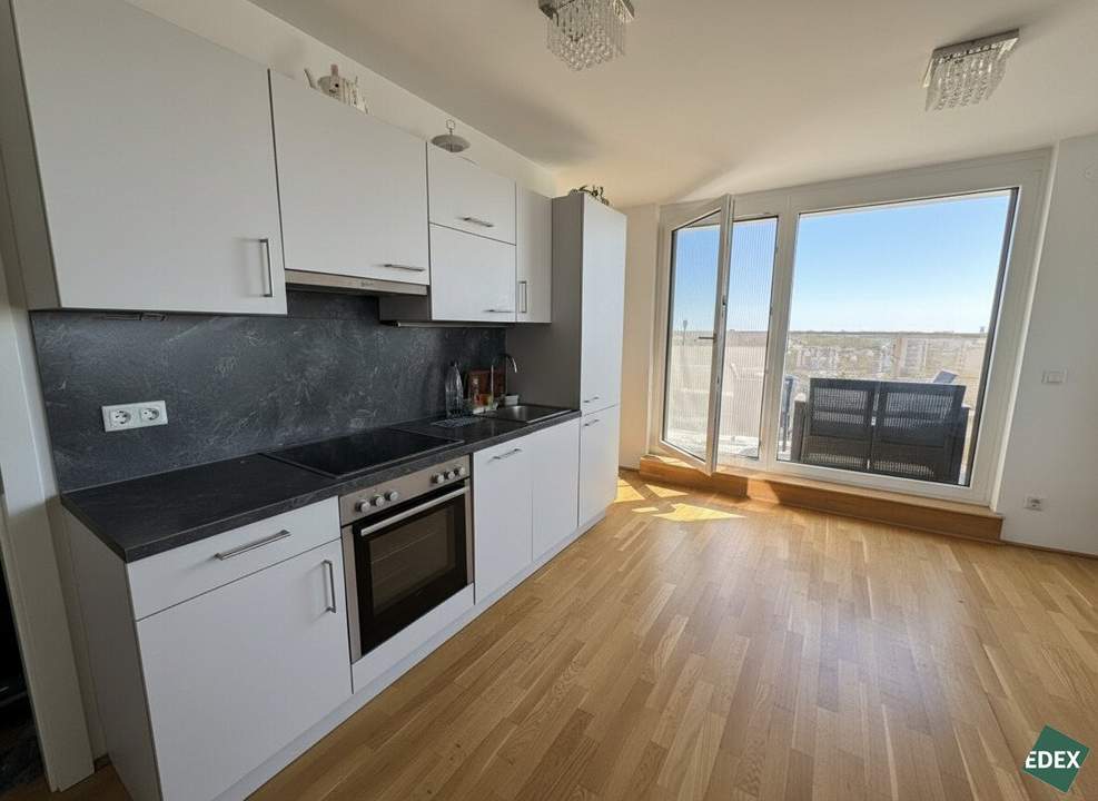 Moderne 3-Zimmer Wohnung mit Balkon nahe U1 Rennbahnweg