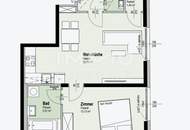 BEIM DONAUUFER: Neubau-Investment – 2 Zimmer Erstbezug