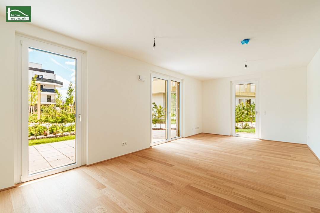 „Hirschfeld – Naturnah wohnen“ – Niedrig-Energie-Standard-Neubau in begehrter Grün-Ruhelage. - WOHNTRAUM