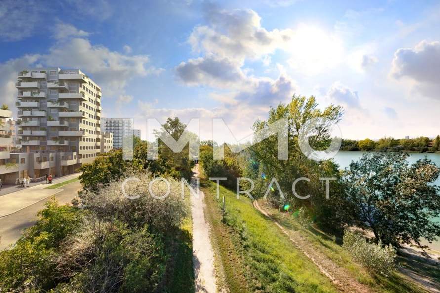 Leo am Teich | Provisionsfreie Starterwohnung, Wohnung-kauf, 285.358,€, 1220 Wien 22., Donaustadt