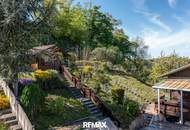 Gepflegtes Einfamilienhaus mit 2 Wohneinheiten, Garten/Terrasse &amp; 3 Garagen in sonnige Ruhelage!