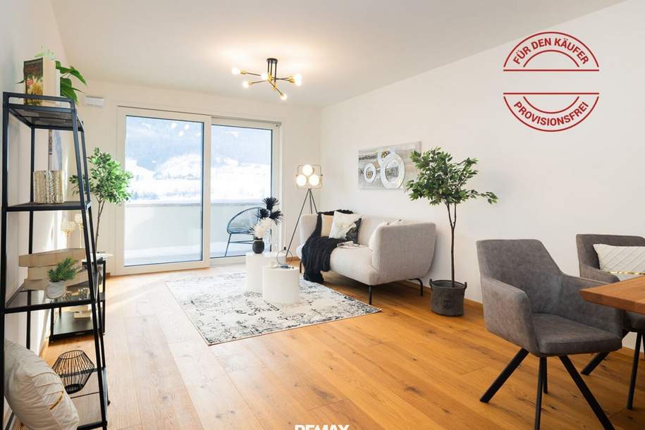 Provisionsfrei für den Käufer "Sonnenblick" 3-Zimmer-Wohnung in der Premium Residence in Schwarzach im Pg., Wohnung-kauf, 349.000,€, 5620 Sankt Johann im Pongau