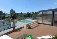 Luxus Pur – Exklusive Ausstattung mit großen Freiflächen (Terrasse/Balkon), KNX-System, Tiefgarage, Luftwärmepumpe, Fussbodenkühlung, uvm. - WOHNTRAUM