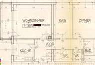 Geförderte 3-Zimmerwohnung mit sonniger Loggia und Einbauküche