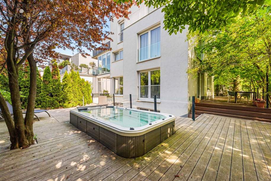 Elegante Familienwohnung mit über 400m² Freiflächen - top Infrastruktur trotzdem mitten im Grünen, Wohnung-kauf, 2.270.000,€, 1190 Wien 19., Döbling