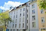 DACHGESCHOSS, Meiselstraße, sonnige 55 m2 Maisonette, 2 Zimmer, Kochnische, Duschbad, Ruhelage, U3-Nähe