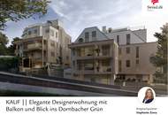 Elegante Designerwohnung mit Balkon und Blick ins Dornbacher Grün