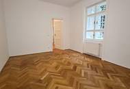 PRATERCOTTAGE, SCHÜTTELSTRASSE, teilsanierte 105 m2 Altbau, 3 Zimmer, Küche, Wannenbad, Parketten, 2er-WG-geeignet