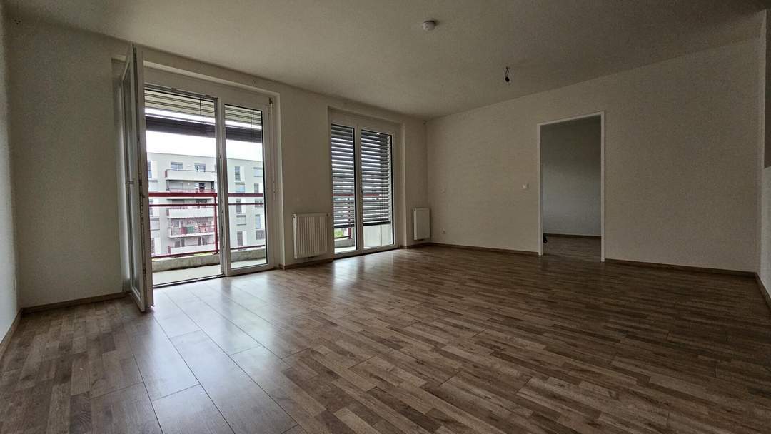 2-Zimmer Wohnung mit Balkon &amp; Loggia im 4. Stock in 8020 Graz