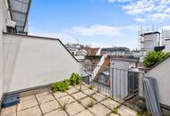 Dachterrasse // Sehr Hell // ecke Palais Lichtenstein und Julius-Tandler Platz