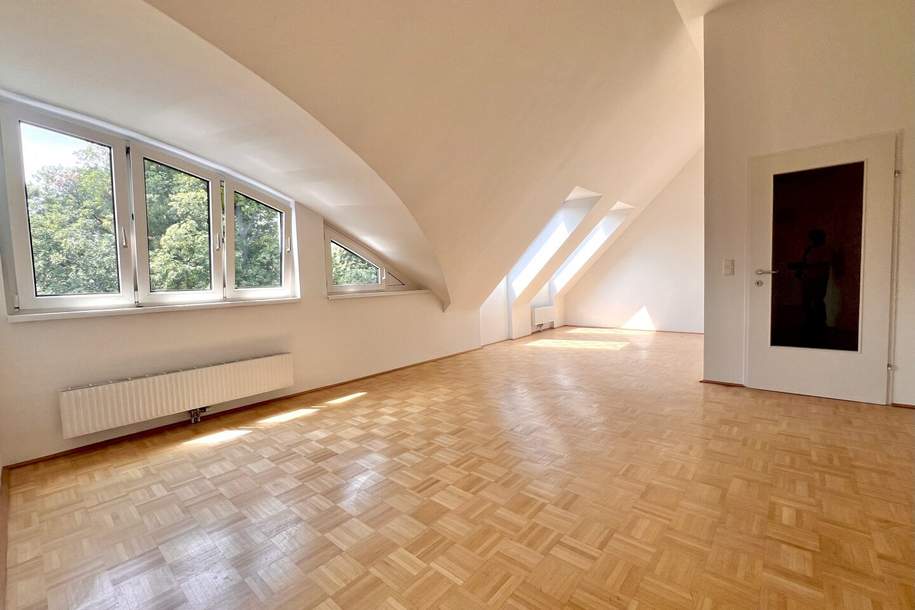 Traumhafter Weitblick! Dachgeschoßwohnung in Grünruhelage!, Wohnung-kauf, 499.000,€, 1190 Wien 19., Döbling