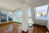 Exklusive DG-Maisonette mit Terrasse und spektakulärem Weitblick über Wien