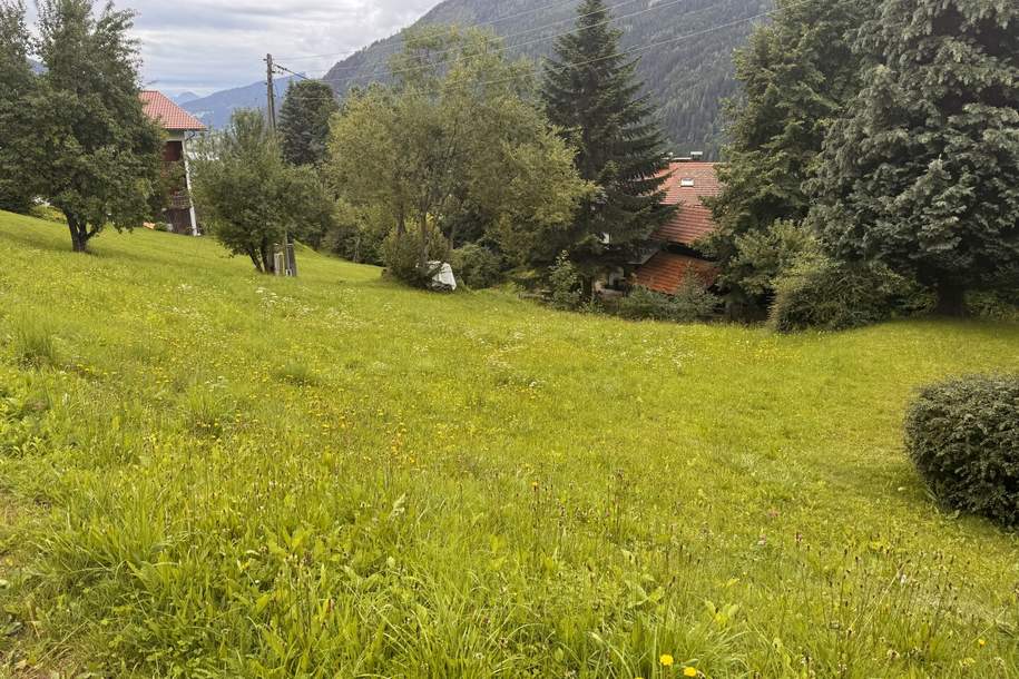 Ihr Baugrundstück in idyllischer Lage oberhalb von Radenthein, St. Peter, mit Bergblick!, Grund und Boden-kauf, 53.280,€, 9545 Spittal an der Drau