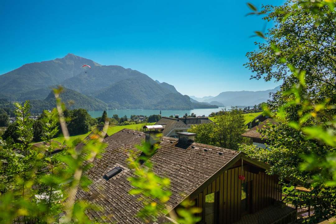 DAVE: Wolfgangsee Residenz - Einfamilienhaus mit Fernblick in St. Gilgen