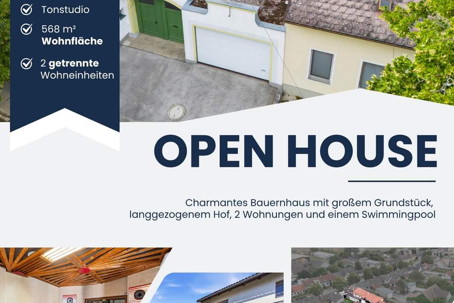 Open House am Samstag, den 23.05.2026, um 12:00 Uhr – bitte um telefonische Anmeldung., Haus-kauf, 560.000,€, 2301 Gänserndorf