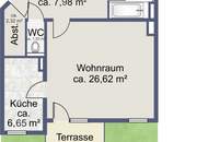 3-Zimmer-Gartenwohnung in Rif